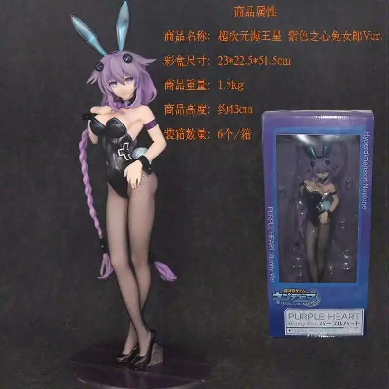 

Anime freeing Purple Heart 1/4 Bunny Hyper-Dimensional Game Neptune