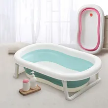 Banheira dobrável para bebês, banheira ajustável, fácil, dobrável, não escorregadio, ecológica, para recém nascidos