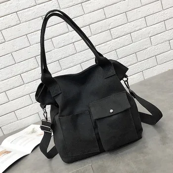 

Women Handbag Ladies Fashion Waterproof Tote Bag Casual Outdoor Shoulder Bag Large Capacity Canvas Travel Bag 2020