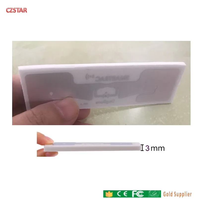 

free shipping dogbone Bib Transponder impinj monza race timing systems sports event smartrac dogbone foam tags bib number tags