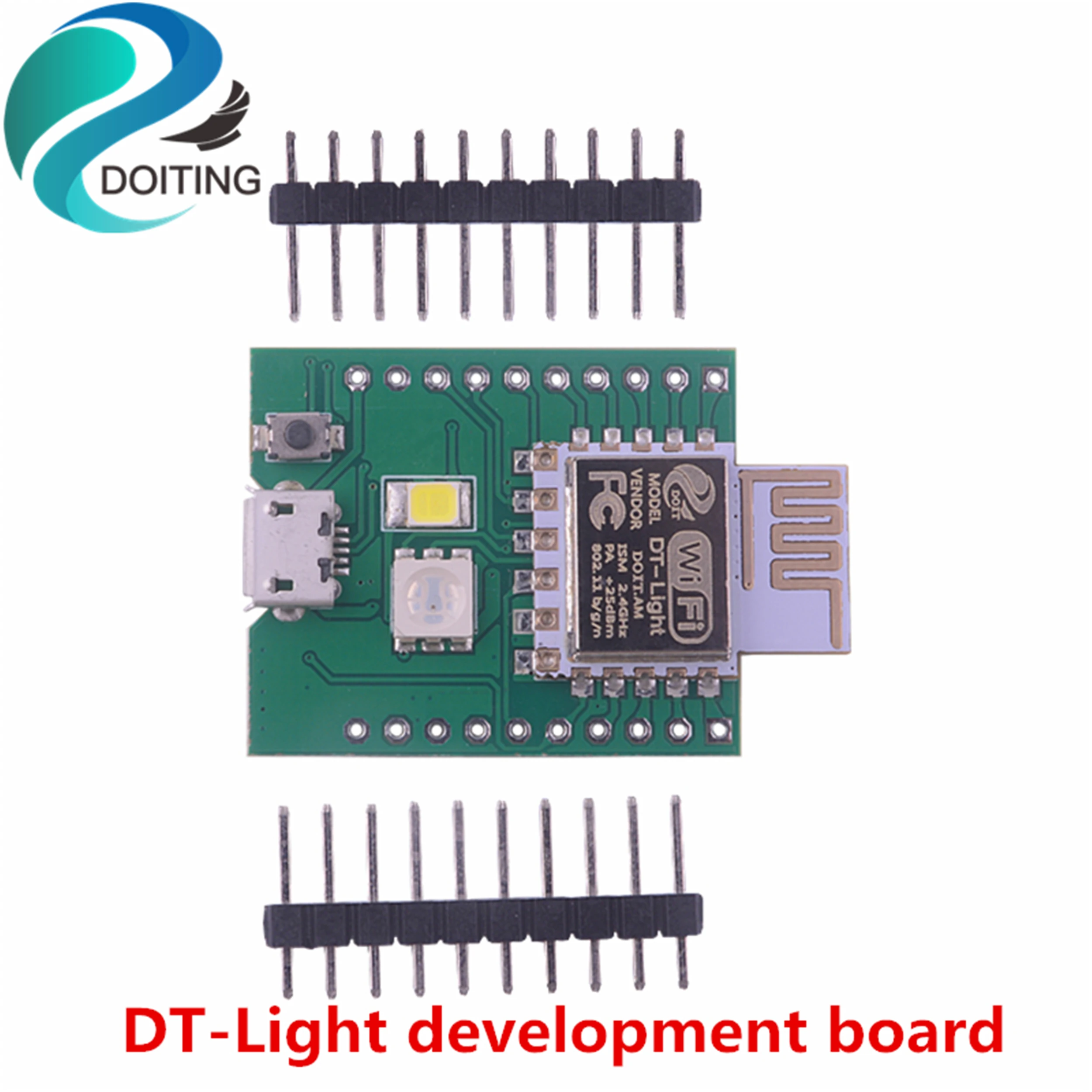 

DOITING NEW 2-Generation DT-Light Development Board Built-In APP+Cloud Service/WIFI Signal Amplifie/WiFi Relay/Stepless Dimming