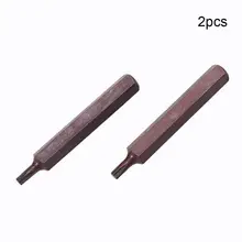 Utoolmart Новые 2 шт TX25 TX40 TX50 TX55 головки Torx 1/2 дюйма 50 мм длина хром-ванадиевая сталь Привод гнездо адаптера
