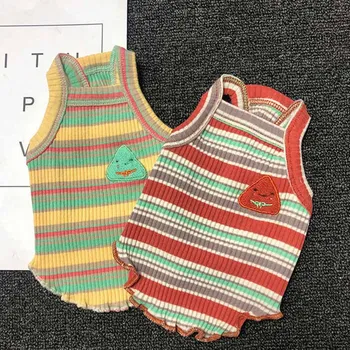 

Cute Pet Dog Clothes Sling Dog Vest Puppy Pet Dress For Small Dogs Costume Soft Cat Clothes For Dogs Pets Clothing