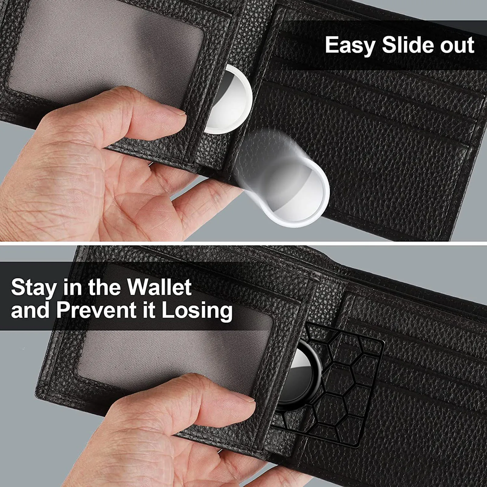 Location Tracker Card Shape Protector Sleeve Cover For Apple Airtags