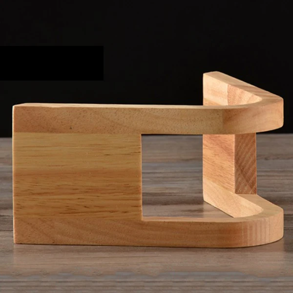 ABUI-Coffee Filter Paper Holder Simple Coffee Filters Dispenser Rack Shelf Storage Paper Tissue Box Shelf Coffee Tool