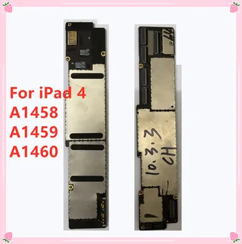 

Free iCloud Original Unlocked for Ipad 4 Motherboard,Wifi Version for Ipad 4 Mainboard with Chips,100% Test & Good working A1458