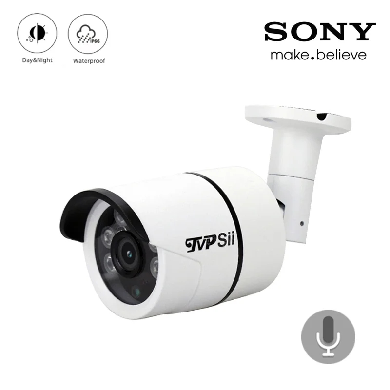 Billig Ähnliche zu DaHua Sechs Array Leds 8MP 4 K 5MP 4MP 2MP 1MP CMOS Weiß Metall im freien Wasserdichte IP66 Audio AHD Sicherheit CCTV Kamera