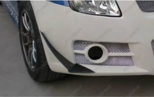 Карбоновый передний бампер Canards для 2006-2010 Suzuki Swift 2007 2008 2009