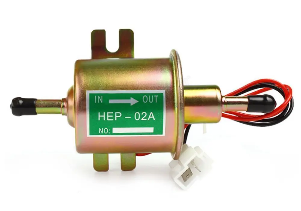 Высокое качество низкая давление Универсальный Дизель Бензин Электрический топливный насос HEP-02A 12 В в В 24 для автомобиля мото