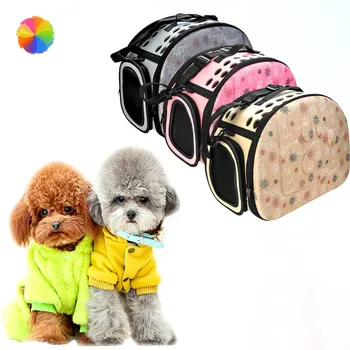 

1pc Folding Animal Pet Carrier Travel Outdoor Dog Car Seat Cover Breathable Puppy Dog Bag Backpack Cat Carrier For Pets XBFF
