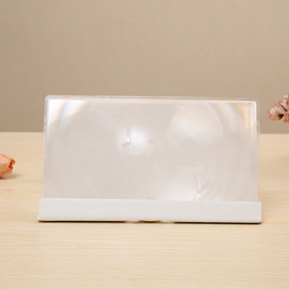 12 дюймов мобильный телефон портативный стенд усилитель из искусственной кожи видео Рабочий стол увеличенный складной кронштейн расширитель 3D HD экран Лупа