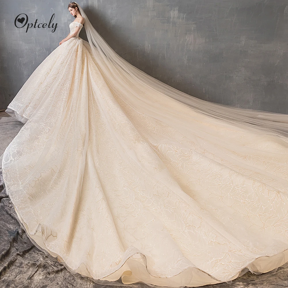 Optcely Sexy Boothals Baljurk Mouwloze Backless Trouwjurk 2019 Applicaties Vintage Prinses Bruidsjurken Vestido de Noiva Optcely Sexy Boothals Baljurk Mouwloze Backless Trouwjurk 2019 Applicaties Vintage Prinses Bruidsjurken Vestido de Noiva