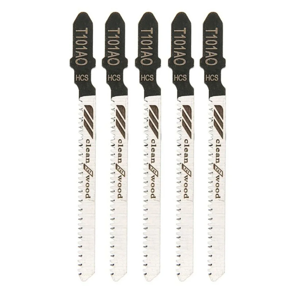 30PCS Jig Saw Blade Jigsaw Blades Set PVC Wood Plastic Assorted Blades Woodworking 144D 101D 101B 111C 119BO 101AO Saw Blade 4