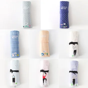 

Drop Shipping Rocket Roll Pencil Case Simple Multi-function Creative Cute Cartoon Large Capacity Pencil Case