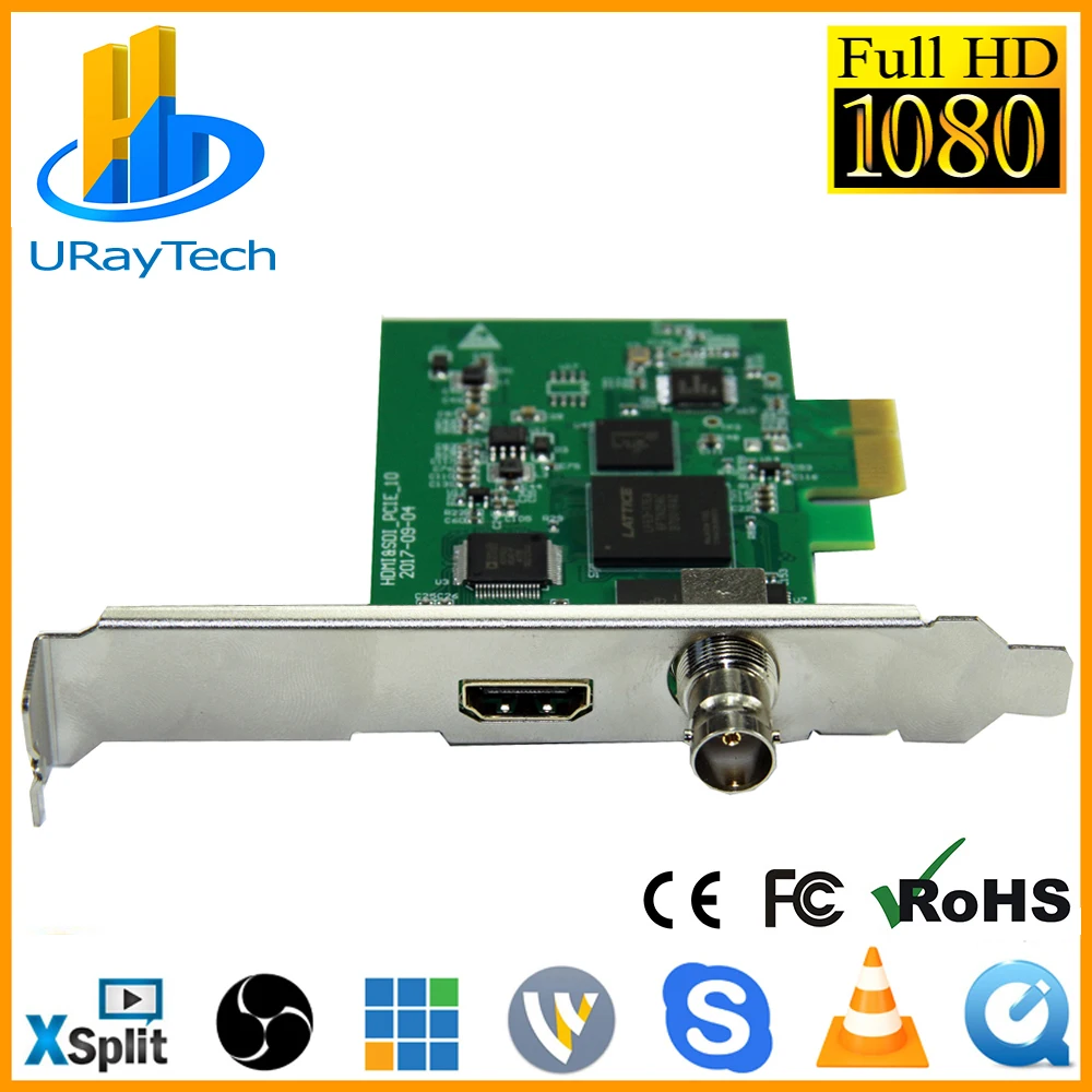 Full HD 1080P HDMI SDI карта захвата PCIe захват игры PCI-E HD Видео Аудио Захват HDMI/SDI для PCI PCIe для Windows, Linux - Цвет: PCI-e Capture