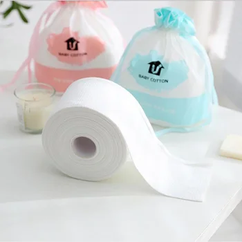 

Disposable Cotton Washcloth Roller Type Wash Towel Breakpoint Ultra-Thin Soft Absorbent Face Towel Care Healthy Bathroom Towels