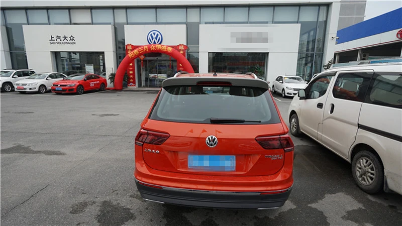 Для Volkswagen VW Tiguan L спойлер Новинка 2017 года авто украшение в виде хвостового крыла ABS