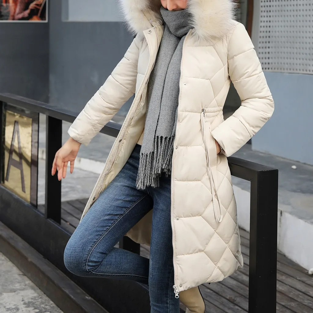 

2019 New Parkas Basic Winter Jackets Women 's Down Jacket Winter Plus Velvet Hooded Coats Down Winter Jacket Womens Outwear Coat