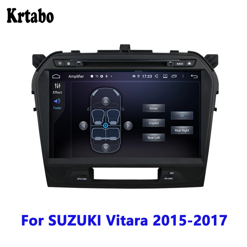 Магнитола для SUZUKI Vitara 2015 2016 2017 автомобильный DVD GPS навигатор стереомагнитола