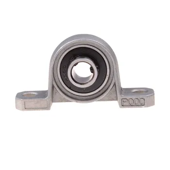 

Hot Selling 2Pcs Zinc Alloy Diameter 10mm Bore Ball Bearing Pillow Block Mounted Support KP000