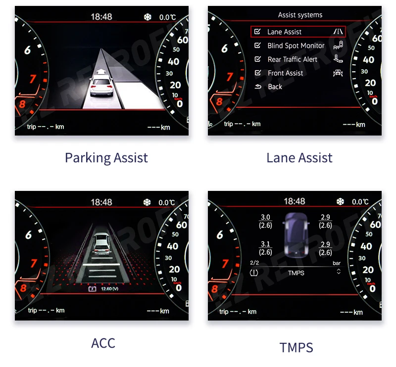 Passat CC Dashboard Headunit