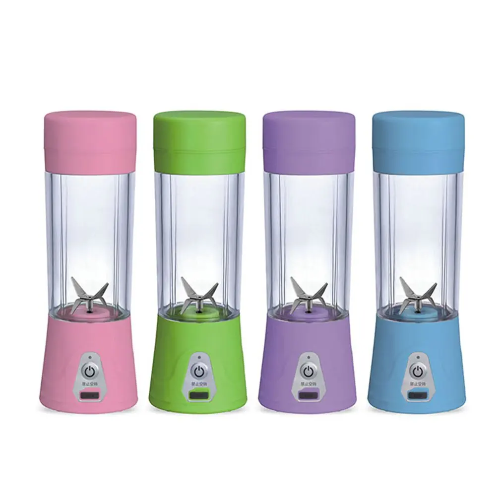 Portable Juicer Cup Eco-Friendly Juice Extractor USB Rechargeable Smart Healthy 380ml Juice Cup with 2000mAh Power