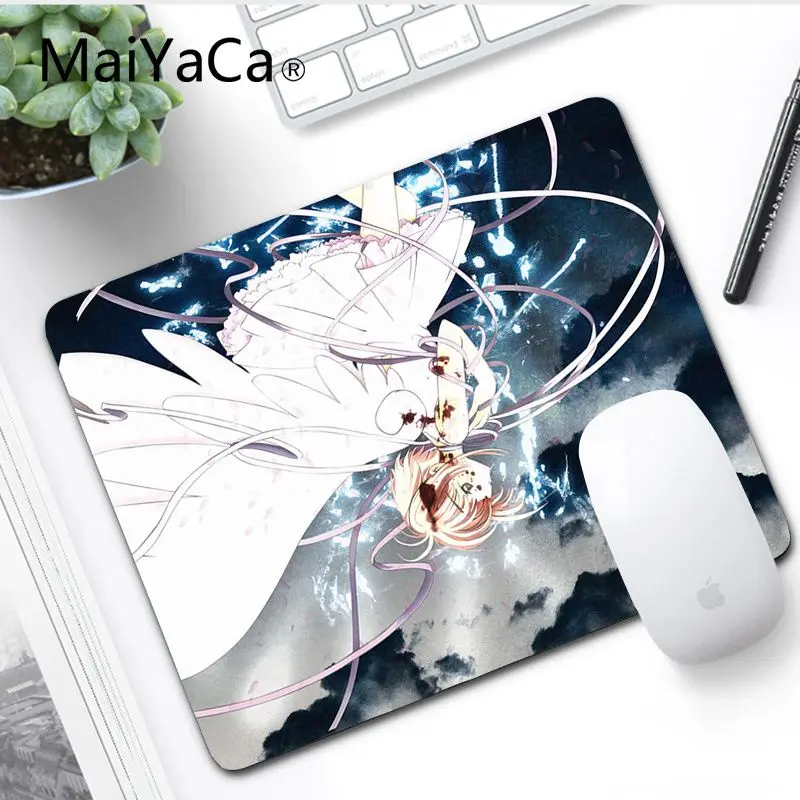 No LockEdge 18x22cm MaiYaCa разнообразие Сакура высокоскоростной коврик для мыши Удобная мышка коврик игровая защелка для мыши игровой коврик для мыши - Цвет: No LockEdge 18x22cm