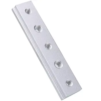 

100mm T Track Slot Sliding Slab with M6 M8 Screw Hole 30/45 Type AluminiumThread Universal T-track Sliding Nut Woodworking Tool