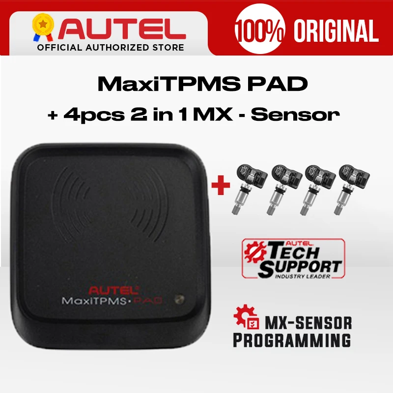 AUTEL MaxiTPMS Pad датчик шин программатор активности с Autel TPMS сенсор MX-Sensor 433 МГц 315hhhz