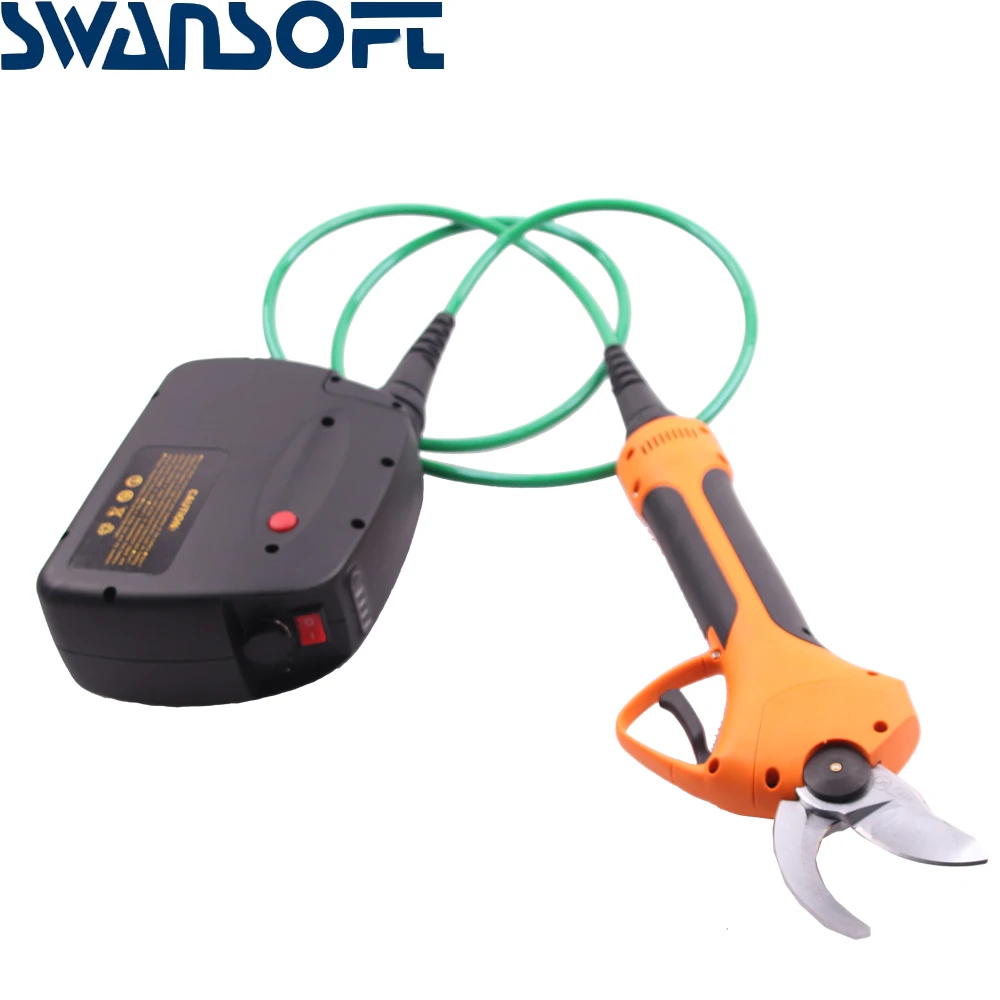 Электрические ножницы для ветвей SWANSOFT электрические F35 800 г на руке 35 мм режущие