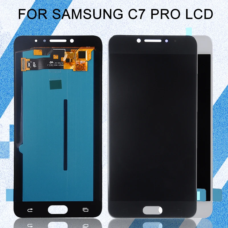 Catteny Amoled SM C7010 C7 Pro Lcd Замена для Samsung Galaxy ЖК дисплей сенсорный экран дигитайзер