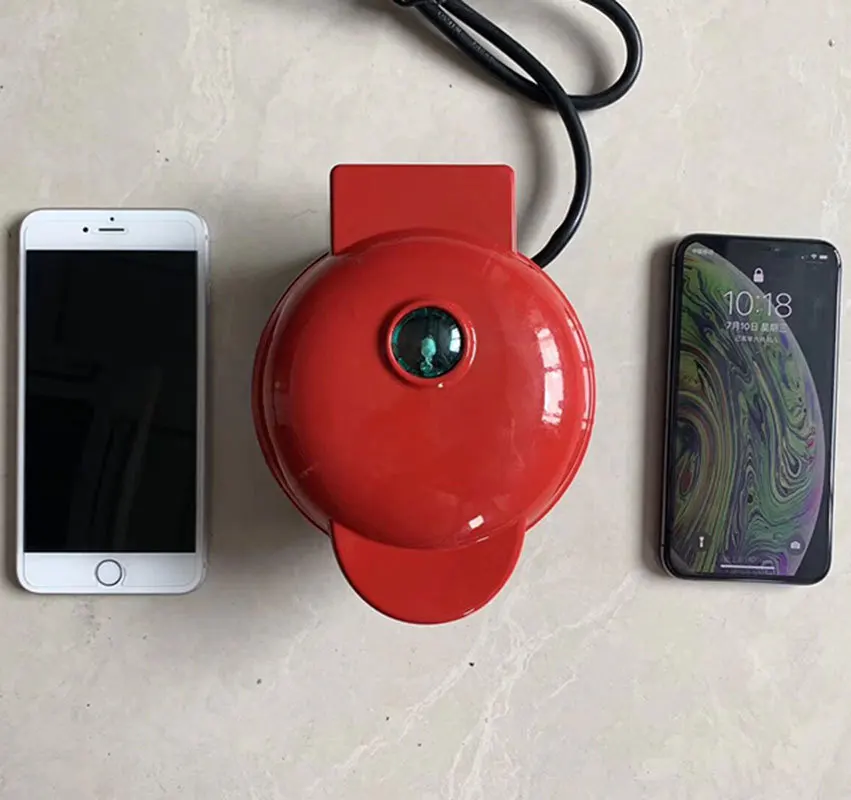 Mini Waffle Elettrico Maker Bubble Egg Cake Forno Colazione Waffle Machine Egg Cake Forno Pan Eggette Machine Mini Waffle Pot