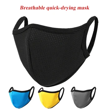 

Facemask Washable Reusable Breathable Masks Dustproof Outdoor Riding Quick-drying Face Cover Windbreak Seamless Mouth Mask Cap