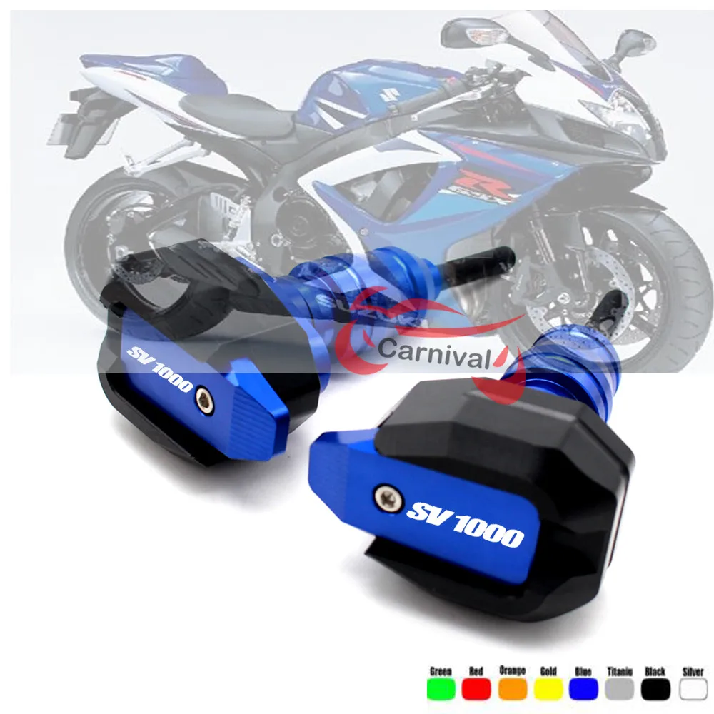 Для SUZUKI SV1000/S SV 1000 2003-2007 мотоциклетные защита от падения Рамка слайдер обтекатель Защита Анти Краш Pad протектор