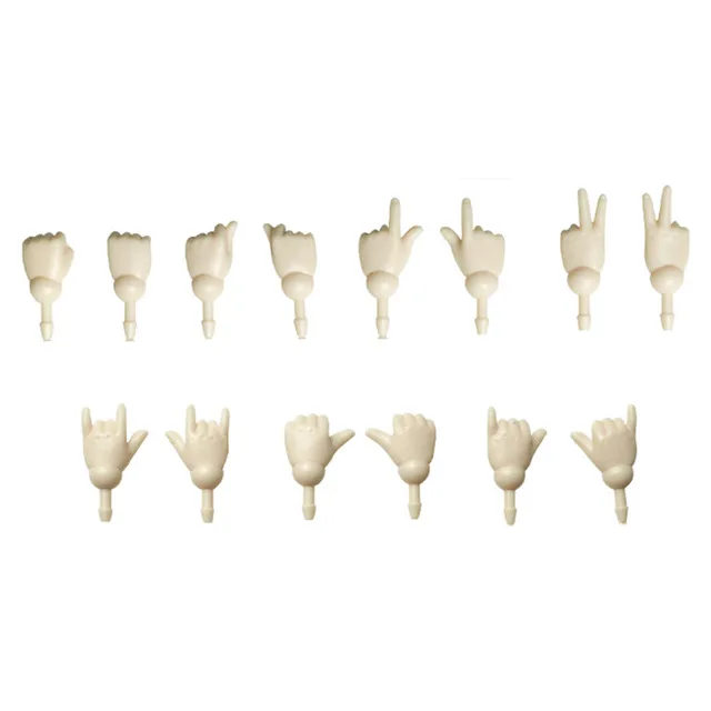 16cm Doll Ob11 Mini Elves Baby Girl Lovely 13 Joint Body Cute BJD Horned Doll without Makeup 9