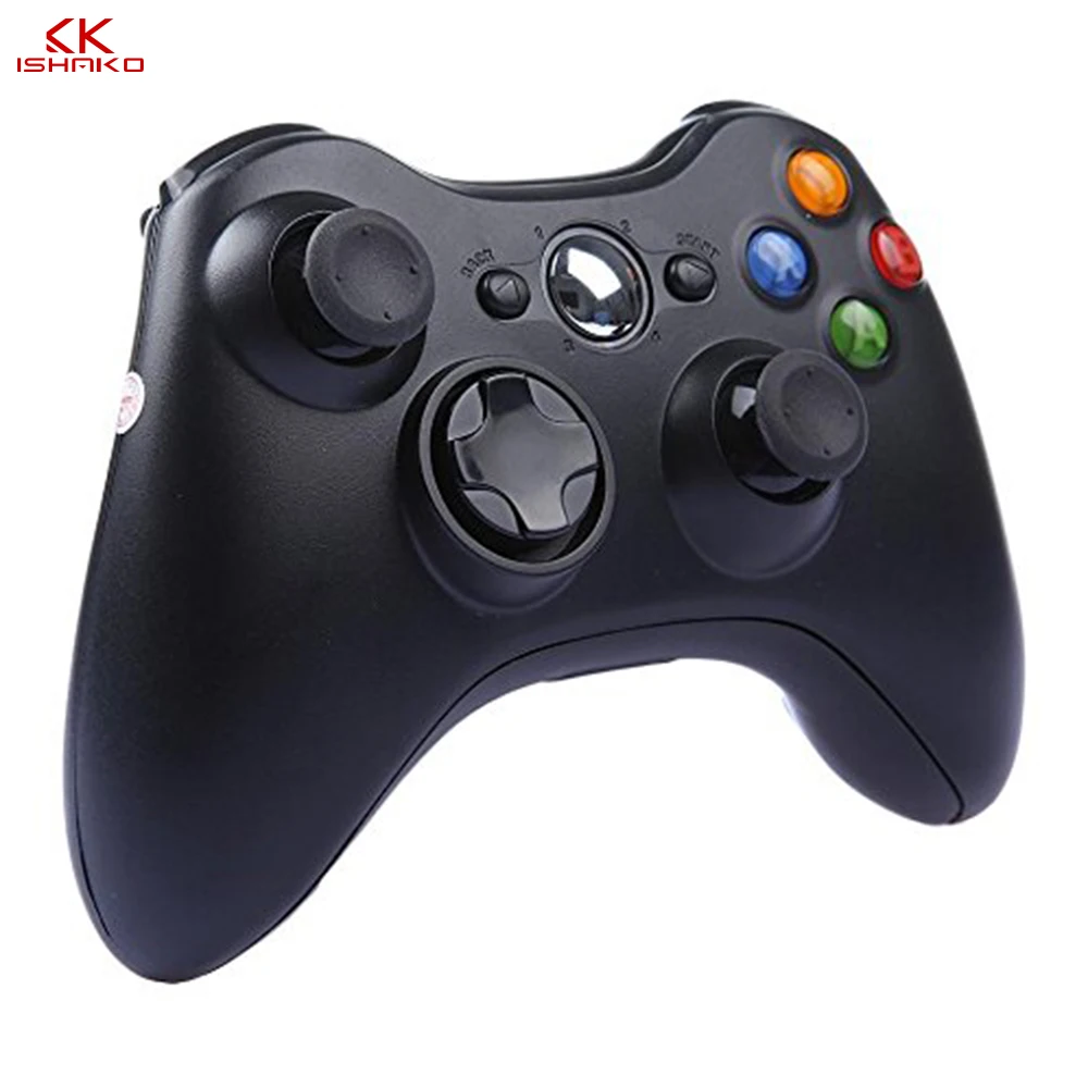 

Premium Quality Fine Black 2.4GHz Wireless Gamepad Joypad Controller Game Joystick Pad for Xbox 360 Game