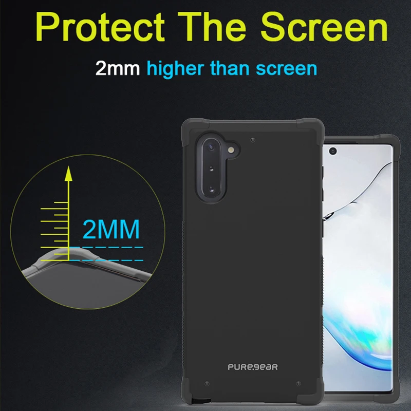 PureGear Shockproof Silicone Case Cover For
