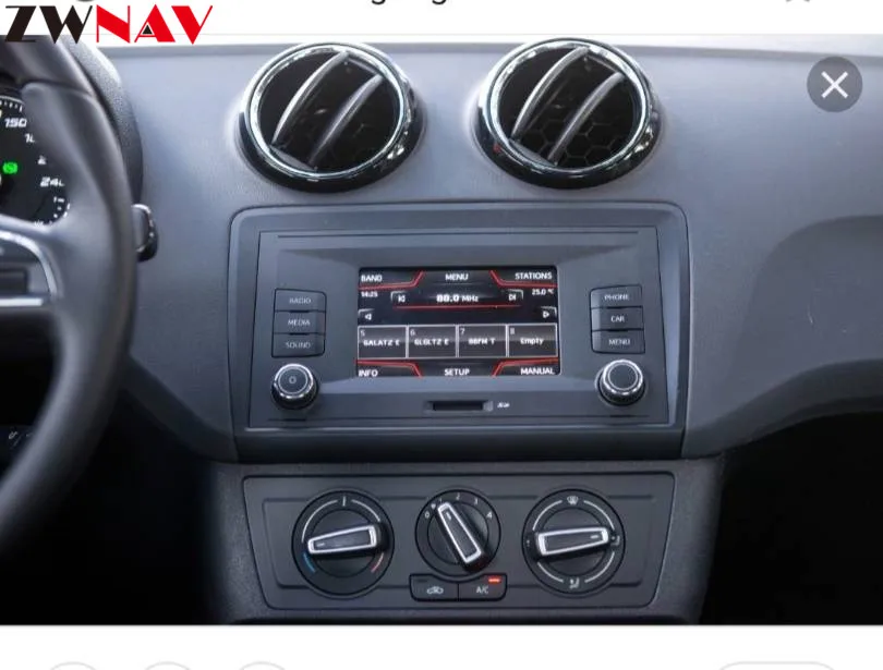Sale Android 9 4+64G DSP Car DVD Player GPS navigation For SEAT Ibiza Leon 2012 - 2017 MK4 head unit multimedia player tape recorder 0
