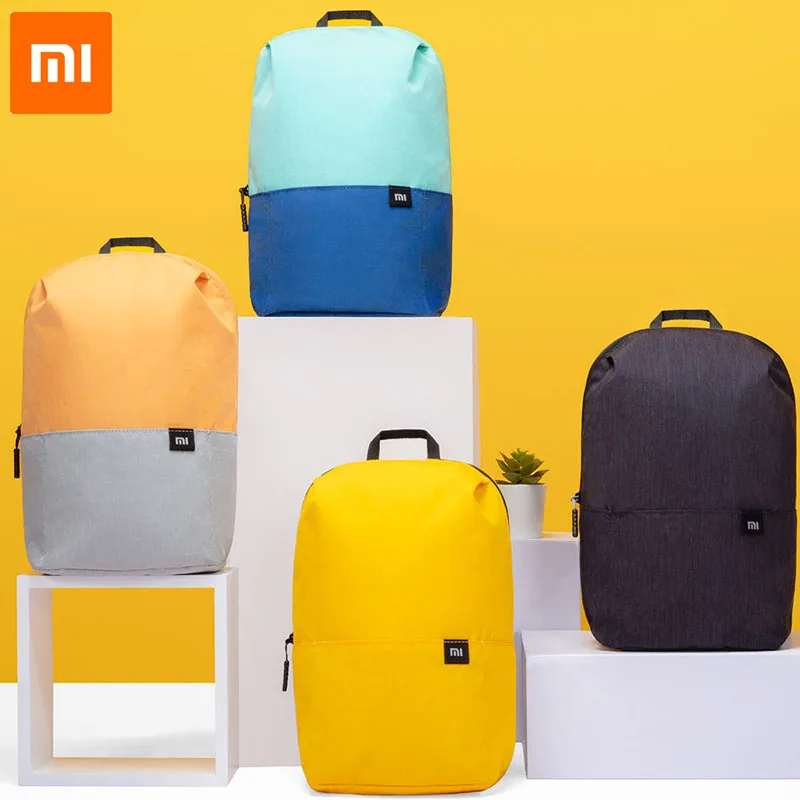 Оригинальный рюкзак Xiaomi 20L водонепроницаемая цветная Спортивная нагрудная сумка