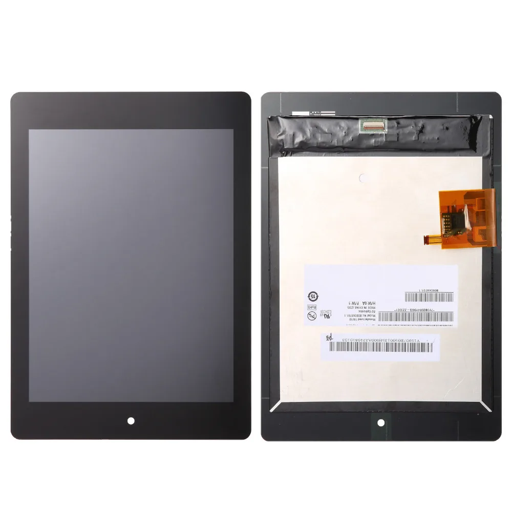 full screen assembly Для acer Iconia Tab A1-810, сенсорный экран, сменный сенсор, дигитайзер, стекло для A1-811 A1 810 с номером отслеживания - Цвет: full screen assembly