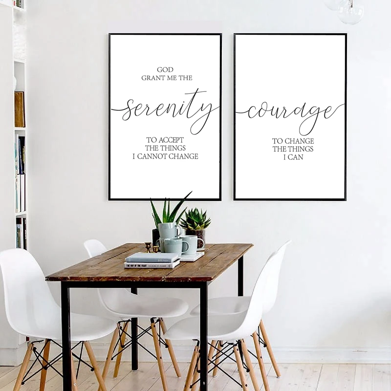 Christian-Quotes-Prayer-God-Print-Serenity-Prayer-Poster-Courage-Wisdom-Typography-Wall-Art-Picture-Canvas-Painting