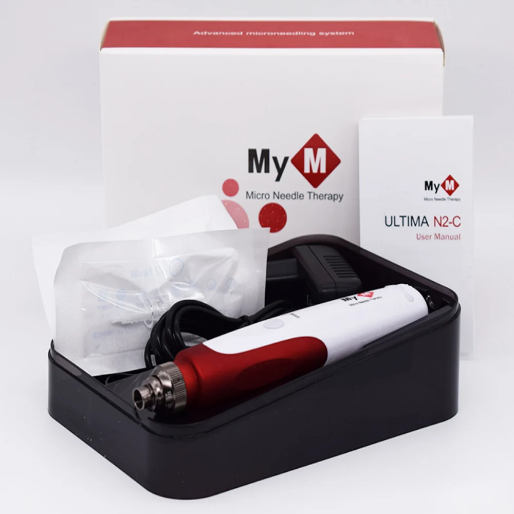 Популярная ручка Dr. Pen N2 Проводная электрическая Дерма ручка MYM игольчатый картридж наконечники для татуажа микроблейдинг пистолет для татуажа Ручка иглы инструмент