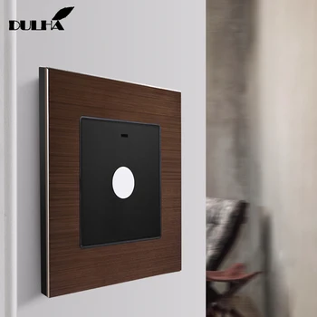 

Stairs Touch Time Delay Wall Light Switch On Off Energy-saving Corridor Lvory Lamp Timer Controller Switches, Satin Metal Panel