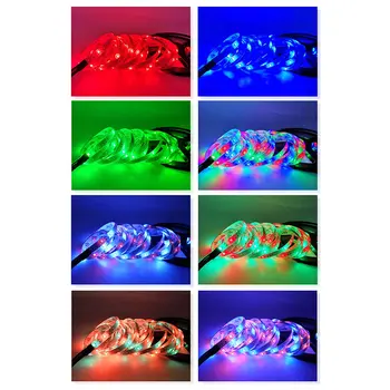 

Led Light Strip Marquee Belt With 24-Key Controller Color Box Set Waterproof 3528Rgb Lighting Decoration