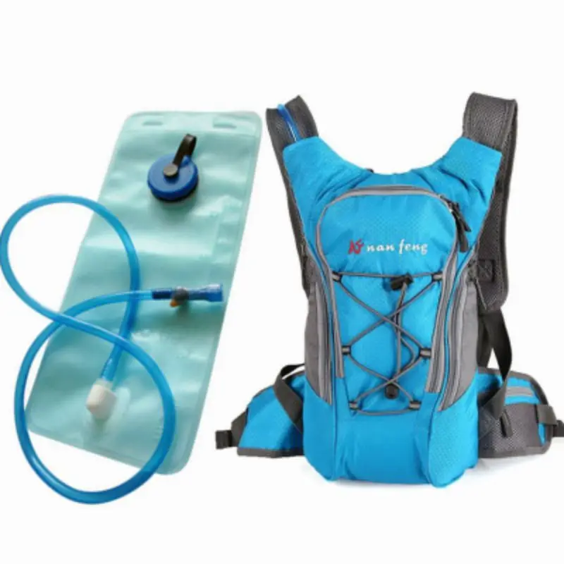 with 2L water bag 10л Водонепроницаемый mtb велосипедный рюкзак для воды, рюкзак для спорта на открытом воздухе для мужчин и женщин, рюкзак для пешего туризма, езды на велосипеде - Цвет: with 2L water bag