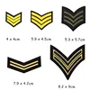 U S ARMY Emblem Military Iron on Patches for Clothing Embroidery Applique Clothes Sticker Tactical Rank eagle Armband Stripes ► Photo 3/6