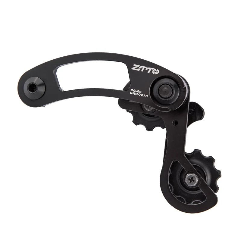 Transmission components accessories Aluminum Alloy 7075 CNC Single Speed Chain Tensioner Converter for MTB Bike