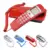 Портативный Мини-Телефон Настенное Крепление Телефон FSK/DTMF Caller ID Стационарный Удлинитель для Дома Семейный Отель telefono fijo para casa