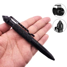 

Outdoor EDC Military Tactical Pen Multifunction Self Defense Aluminum Alloy Emergency Glass Breaker Pen Security Survival Tool