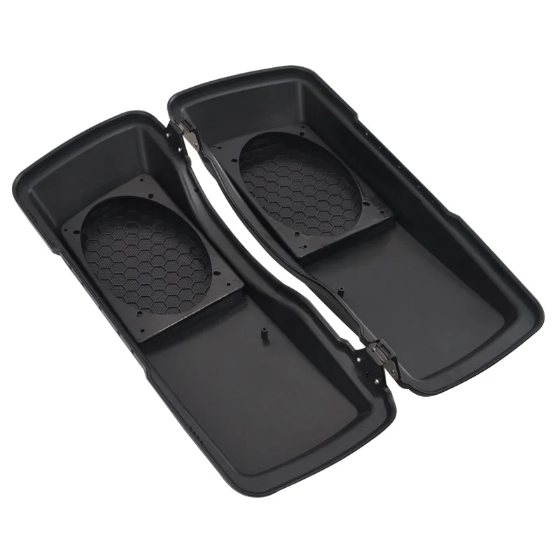 6x9 в черный мотоцикл седельная сумка крышки динамиков для Harley 1993-2013 Touring FLT FLHT FLHR FLTR FLHX FLHTCU FLHRC